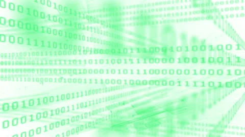 Binary code grid on white background Stock Footage 44589480