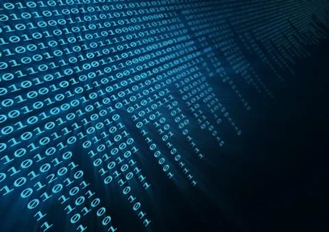 Binary code Stock Illustration