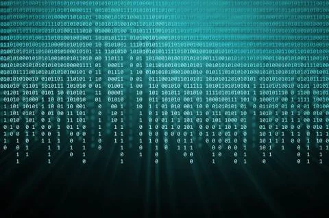 Binary code 스톡 일러스트