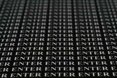 Binary code 库存插图