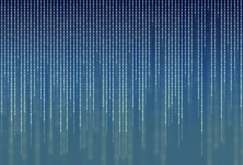 Binary code Stock Illustration