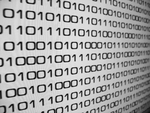Binary code Stock Illustration