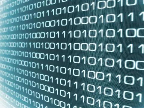 Binary code Stock Illustration