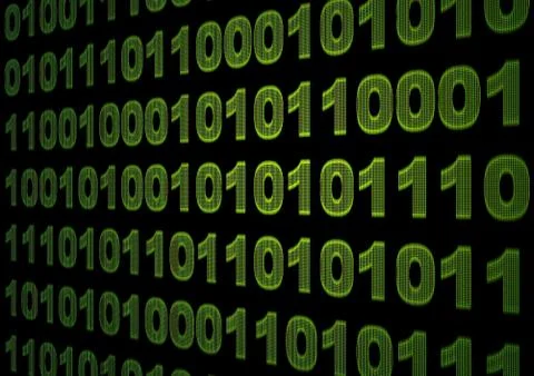 Binary code 스톡 일러스트