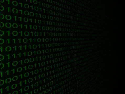 Binary code 스톡 일러스트