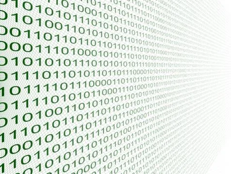 Binary code 스톡 일러스트