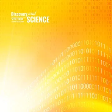 Binary code. Stock Illustration