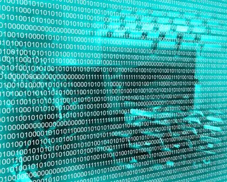 Binary code 스톡 일러스트