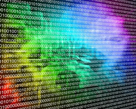 Binary code 스톡 일러스트