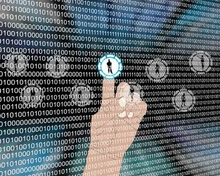 Binary code イラスト素材