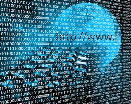 Binary code 스톡 일러스트