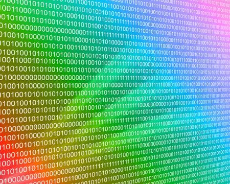 Binary code 스톡 일러스트