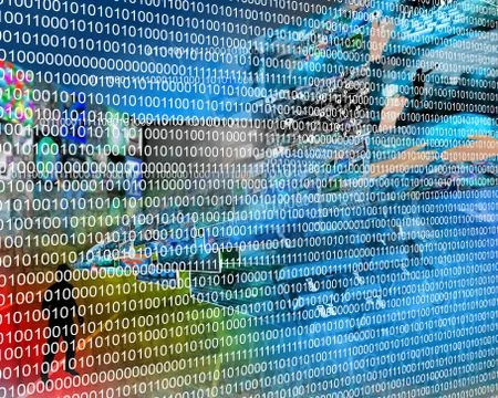 Binary code イラスト素材