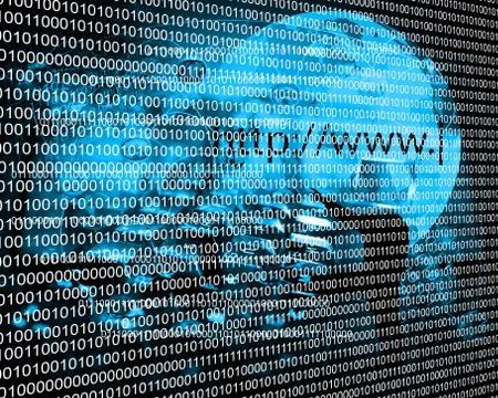 Binary code Stock Illustration