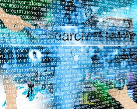 Binary code 스톡 일러스트