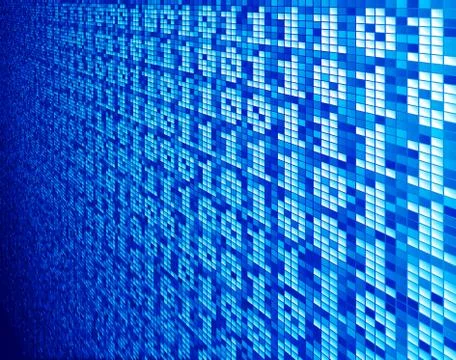 Binary code Stock Illustration