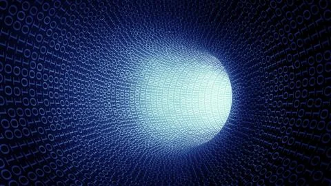 Binary code. Stock Illustration