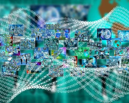 Binary code イラスト素材