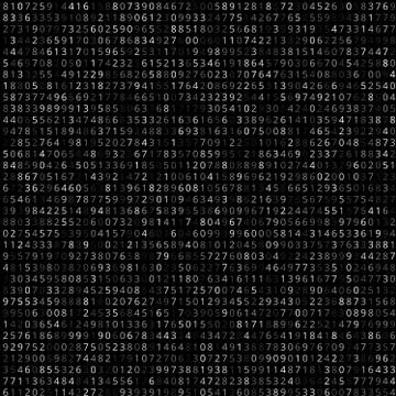 Binary code 스톡 일러스트