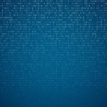 Binary code Stock Illustration