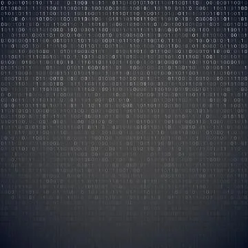 Binary code Stock Illustration