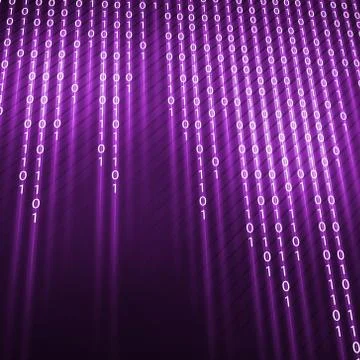 Binary code 스톡 일러스트