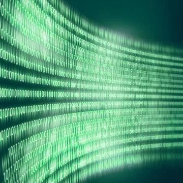 Binary code Stockillustratie