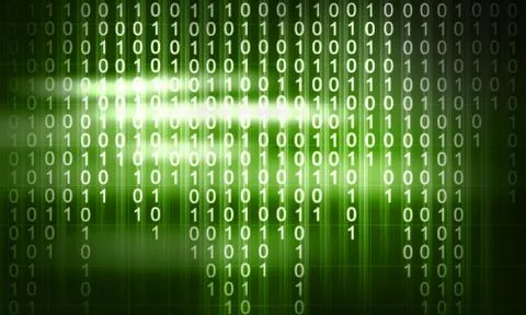 Binary code 스톡 일러스트