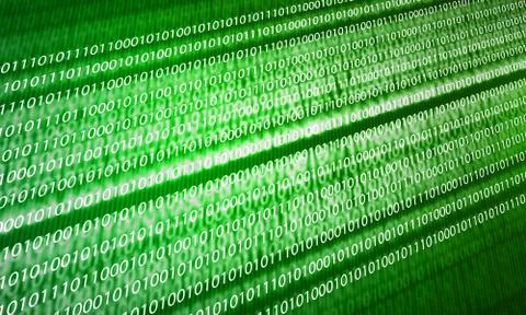 Binary code Stock Illustration