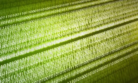 Binary code Stock Illustration