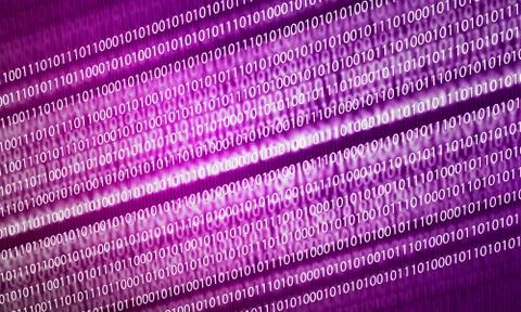 Binary code Stock Illustration