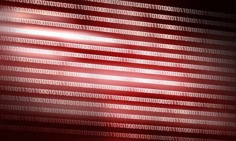 Binary code 스톡 일러스트