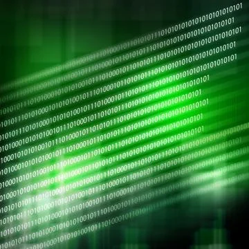 Binary code 스톡 일러스트