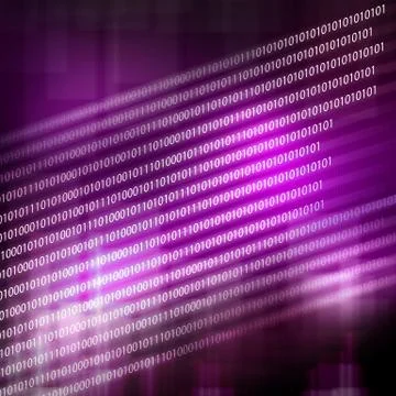 Binary code Stock Illustration