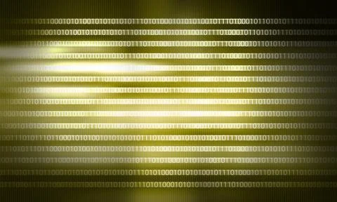 Binary code Stock Illustration