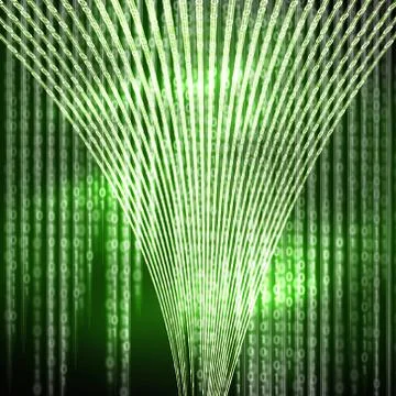 Binary code イラスト素材