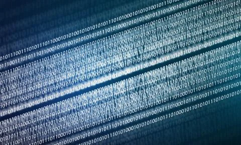 Binary code 스톡 일러스트