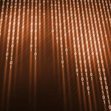 Binary code 스톡 일러스트