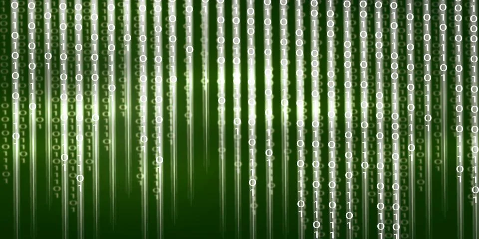 Binary code Stock Illustration