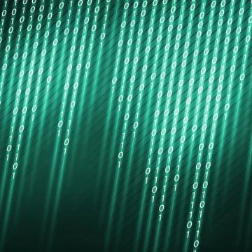 Binary code Stock Illustration