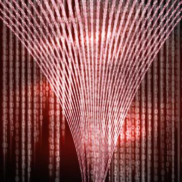 Binary code イラスト素材