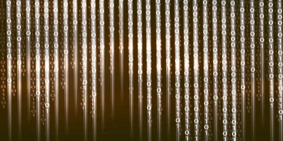Binary code Stock Illustration