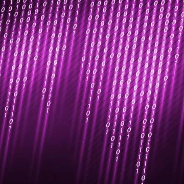 Binary code Illustrazione stock