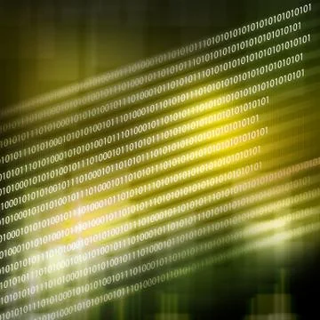 Binary code Stock Illustration