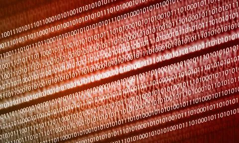 Binary code 스톡 일러스트