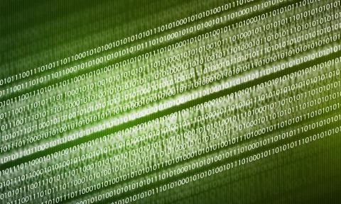 Binary code Stockillustratie