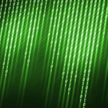 Binary code Stock Illustration