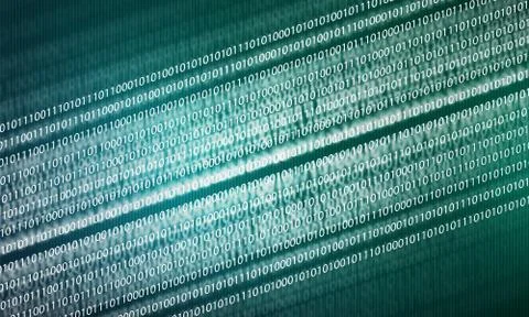 Binary code Illustrazione stock