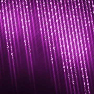 Binary code 스톡 일러스트