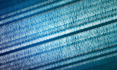 Binary code 스톡 일러스트